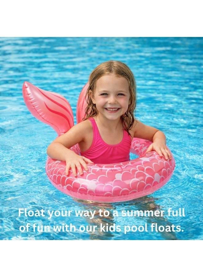 Trishi Coconut Grove Kiddy Float Inflatable Kids Pool Float Ring – Safe Swimming Floater for Children, Durable PVC Water Float for Beach & Pool Fun Pearl the Mermaid - Image 5
