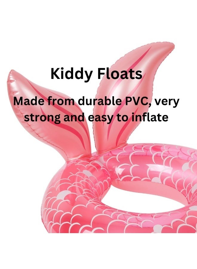 Trishi Coconut Grove Kiddy Float Inflatable Kids Pool Float Ring – Safe Swimming Floater for Children, Durable PVC Water Float for Beach & Pool Fun Pearl the Mermaid - Image 2