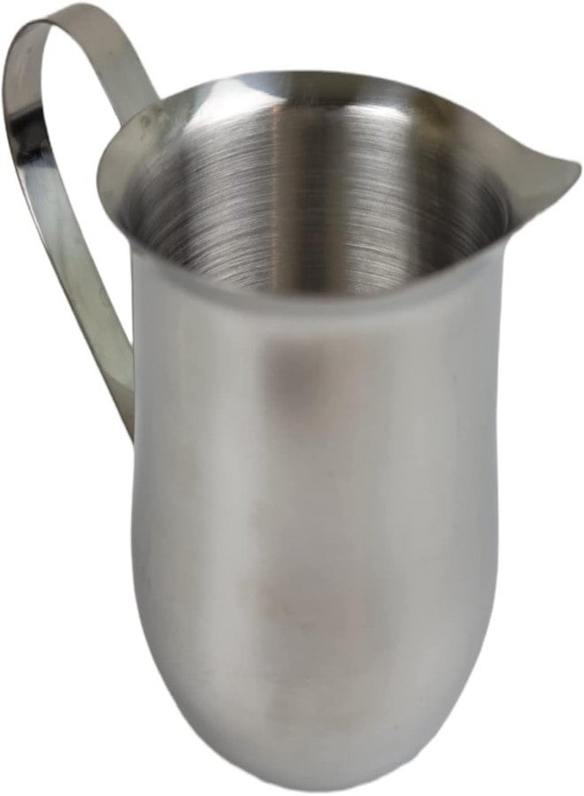 Rattleware 5 oz Brew Pitcher - Premium Stainless Steel Latte Art Milk Frothing Pitcher with Drip-Resistant Spout & Ergonomic Handle - Barista Grade for Coffee, Espresso & Cappuccino - Image 1