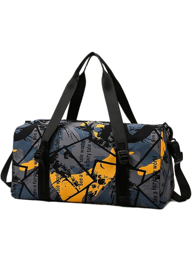 PROMASS Sports Gym Travel Weekender Bag With Shoes Compartment Lightweight Luggage Waterproof For Men And Women - Image 1