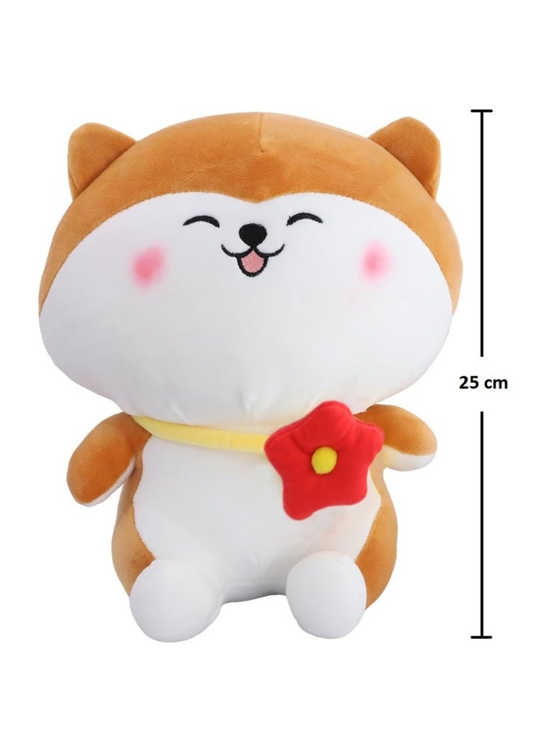 Babique Cat Flower Plush Soft Toy Cute Kids Animal Home Decor Boys/Girls (25 cm) - Image 2