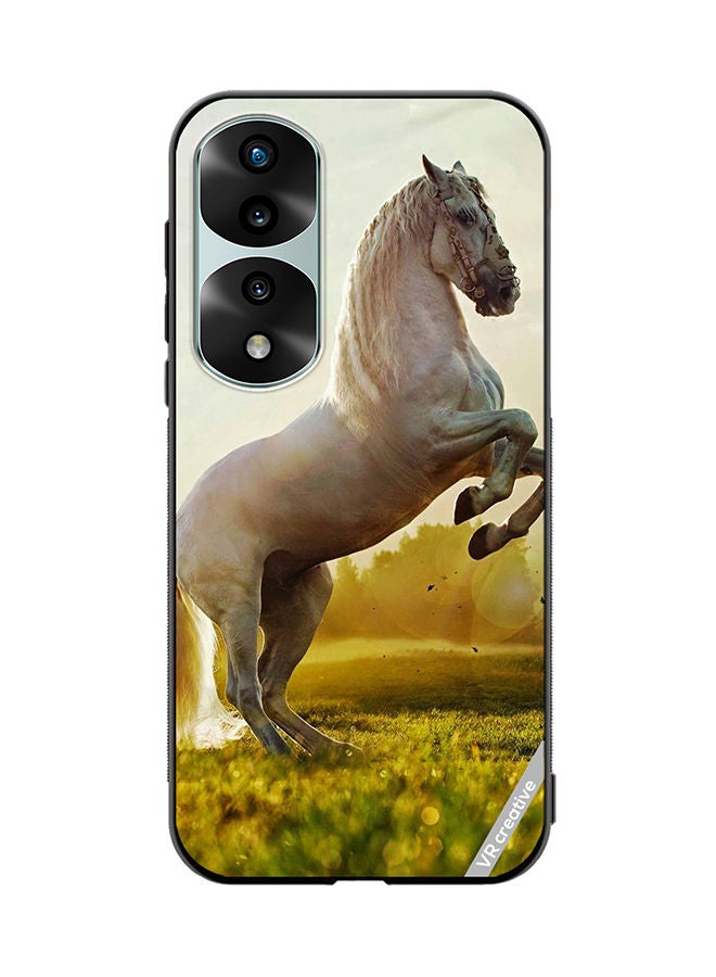 VR CREATIVE Protective Case Cover For Honor 70 Pro Horse Stance Design Multicolour - Image 1