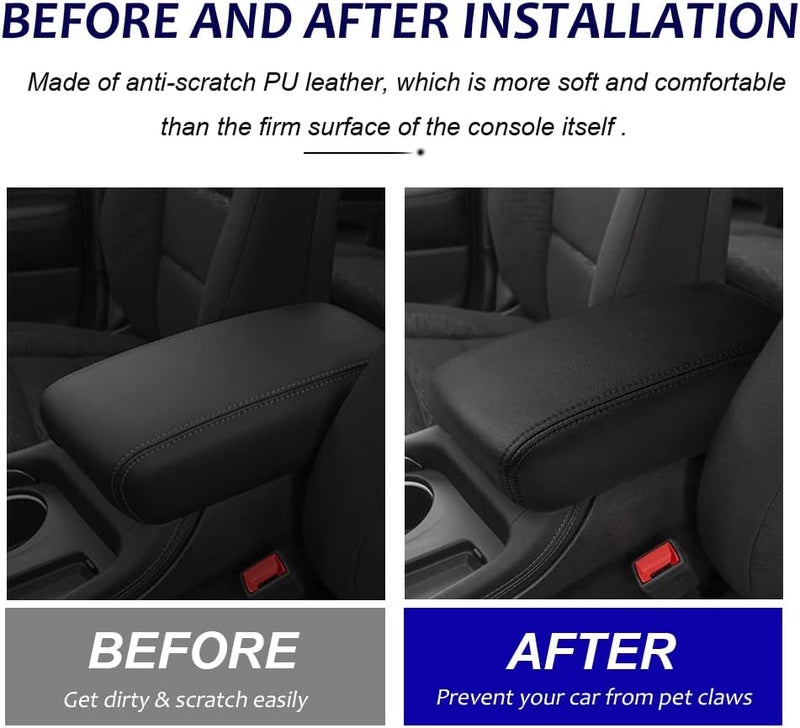 DEYTOP Car Armrest Cover for Dodge Durango 2011-2021 - Image 2