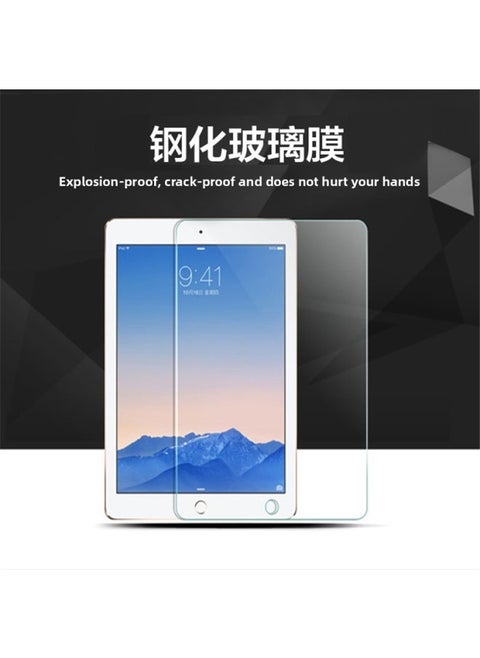 Suitable For Apple IPadAir6 Flat Tempered Film IPadPro12.9 9.7 10.2 Inch Full Screen Tempered Film-Color:[high-end Kraft Paper Packaging] 0.3mm Straight Edge High Definition-Dimensions:iPad Air3/ipad Pro 10.5 Inch Universal
