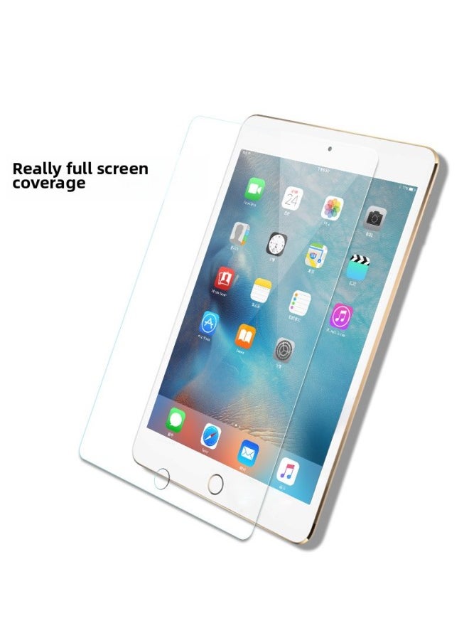 Suitable For Apple IPadAir6 Flat Tempered Film IPadPro12.9 9.7 10.2 Inch Full Screen Tempered Film-Color:[high-end Kraft Paper Packaging] 0.3mm Straight Edge High Definition-Dimensions:iPad Air3/ipad Pro 10.5 Inch Universal