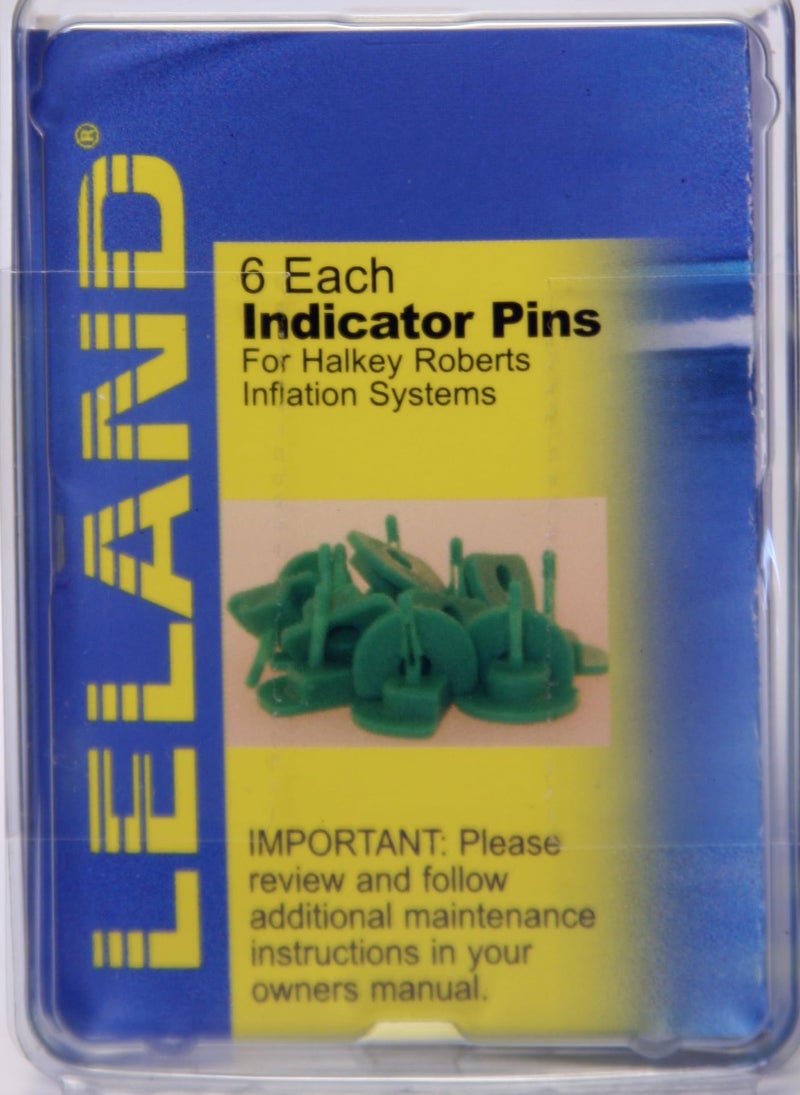 Maximum Inflation V85006-00006 Leland Replacement Green Pins - 6-Pack - Image 5