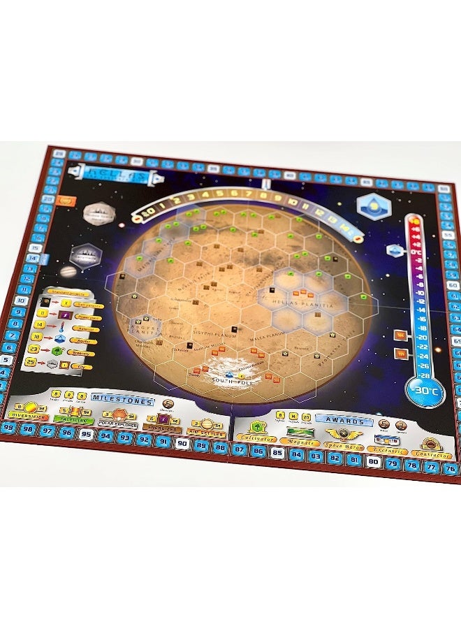 Stronghold Games Terraforming Mars - Hellas & Elysium Board Game for 5 Players, Ages 12+ - Image 2
