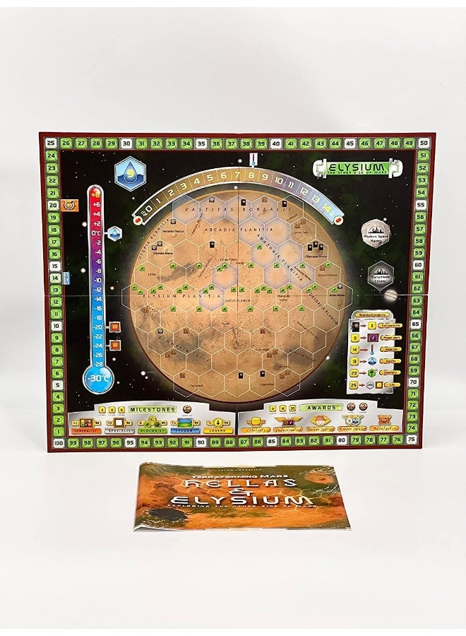 Stronghold Games Terraforming Mars - Hellas & Elysium Board Game for 5 Players, Ages 12+ - Image 3