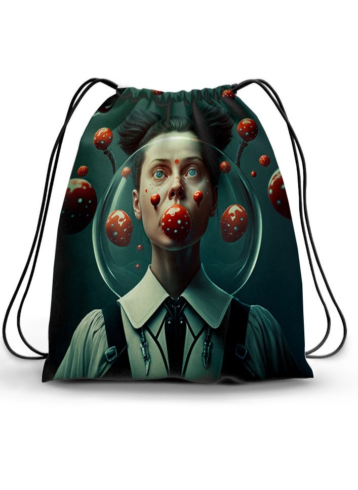 Tat - Drawstring Backpack - Image 1