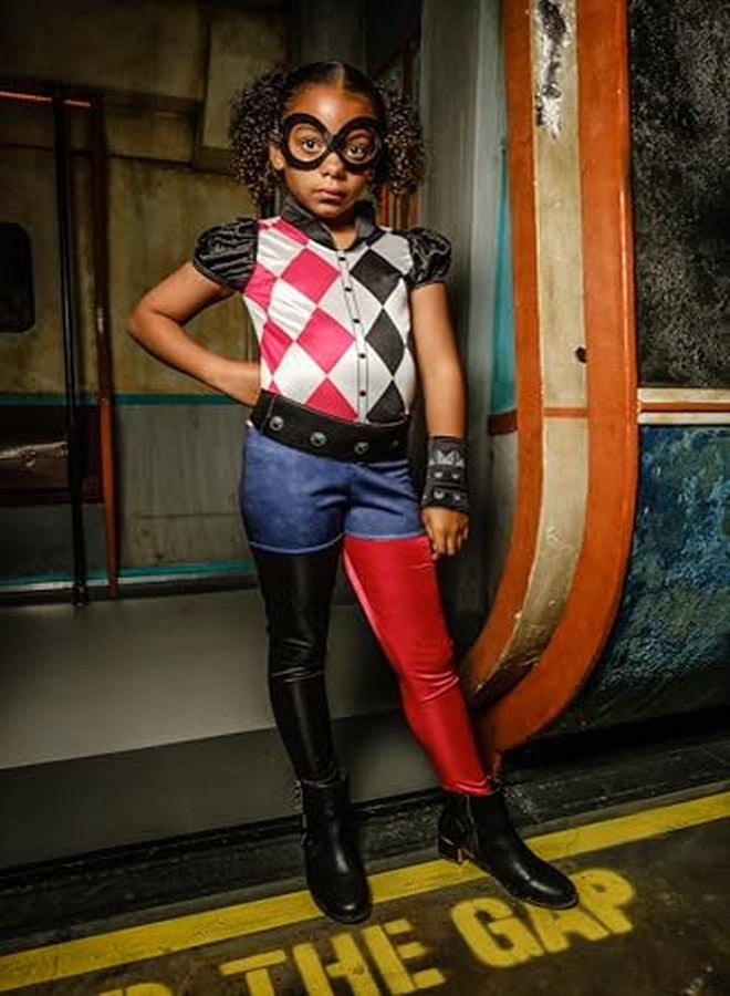 Rubies DC Superhero Girls: Harley Quinn Costume for Kids, Girl's Medium - Image 3