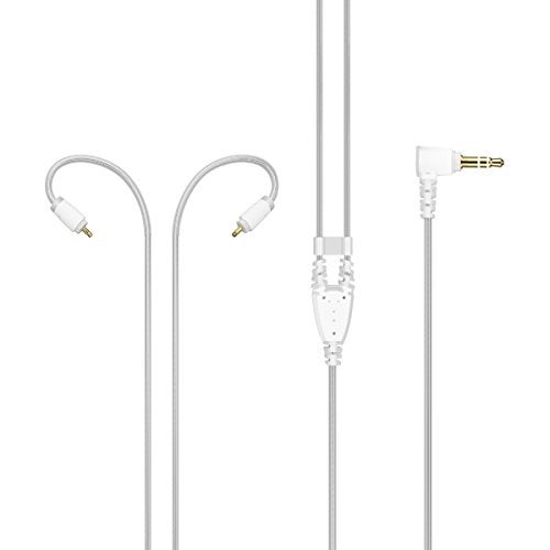 MEE audio MX PRO Series and M6 PRO Replacement Stereo Audio Cable (Clear), 51 in - Image 1