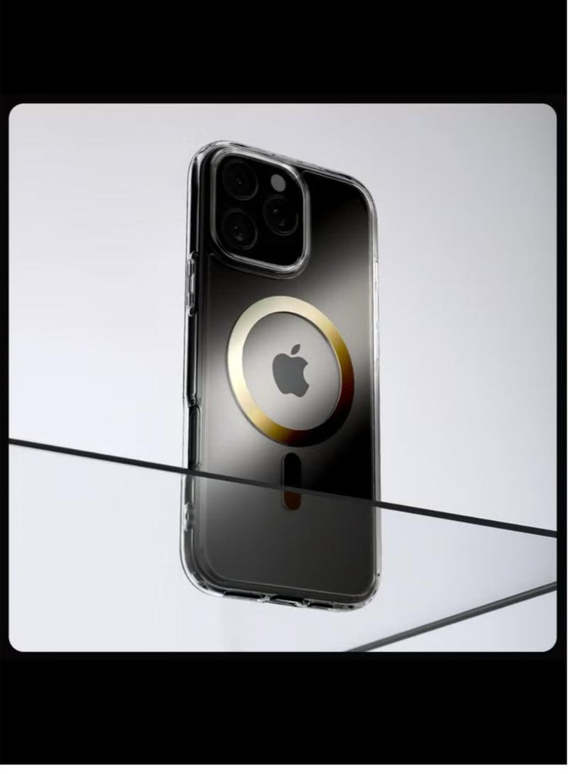 Spigen Ultra Hybrid MagFit for iPhone 16 Pro Case Cover with MagSafe (2024) Gold - Image 3