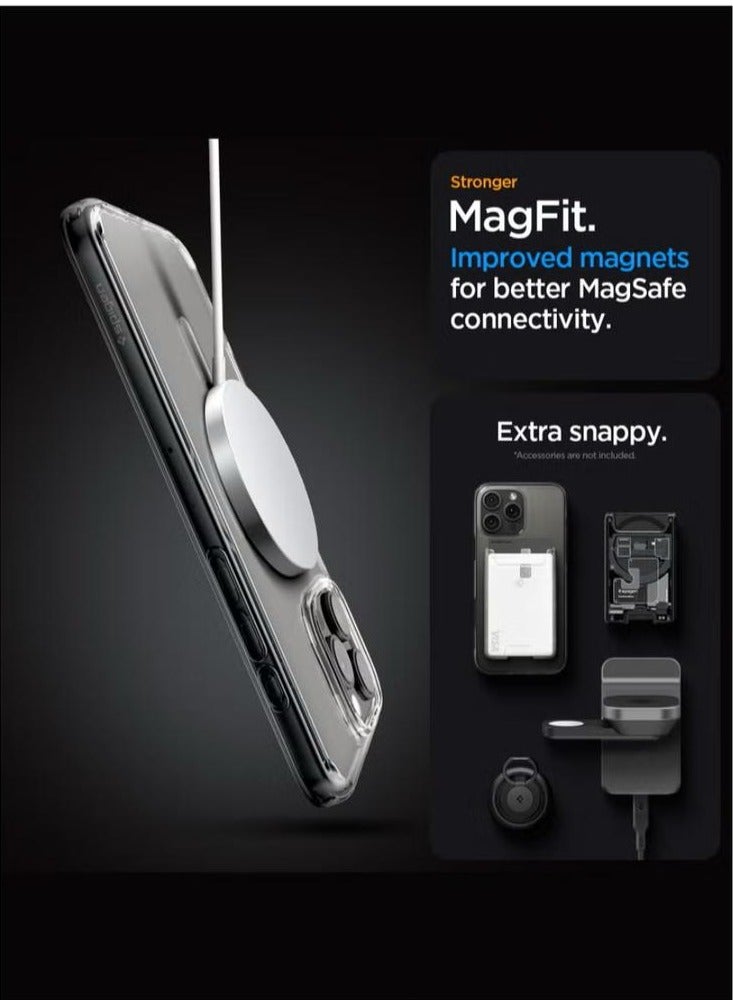 Spigen Ultra Hybrid MagFit for iPhone 16 Pro Case Cover with MagSafe (2024) Gold - Image 5