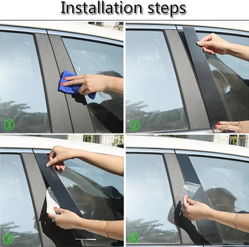 DEMULAX 8PCS Polished Pillar Posts for Nissan Altima - Image 5