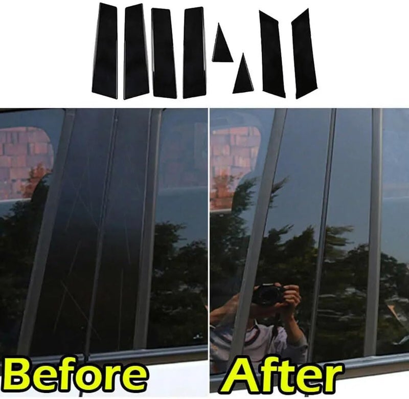 DEMULAX 8PCS Polished Pillar Posts for Nissan Altima - Image 3