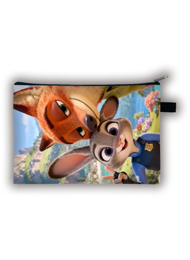 New Zootopia 2 Large Coin Purse Children's Desktop Large Capacity Storage Bag Portable Clutch Bag Batch