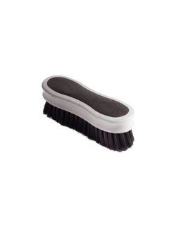 horze HORZE Soft Grip Face Brush - Black - One Size  - Image 1