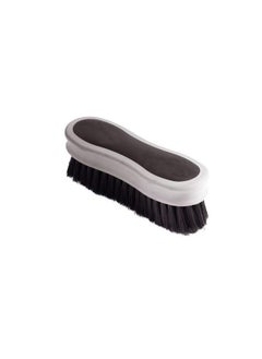 horze HORZE Soft Grip Face Brush - Black - One Size  - Image 2