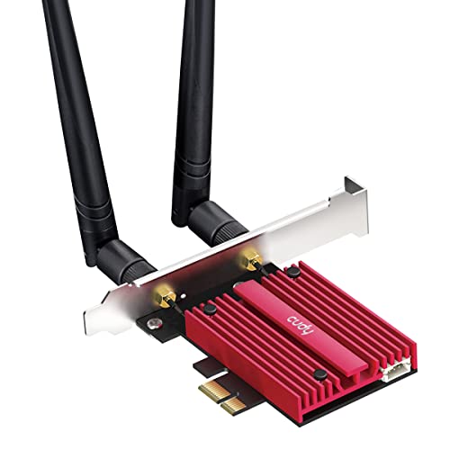 Cudy WiFi 7 BE9300 WE9300 PCIe WiFi Card for PC, 6GHz Tri-Band Wireless Adapter, Intel BE200 Chipset, Bluetooth 5.4, WPA3, Easy Installation - Image 1