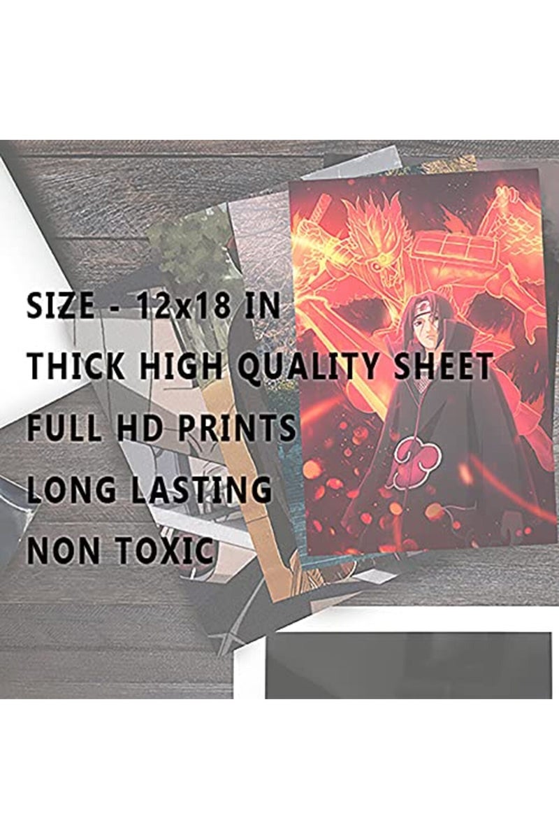 RedCloud Satoru Gojo wall posters of Size - 12x18 inch for Bedroom, Living Room, Office Decoration - Image 5