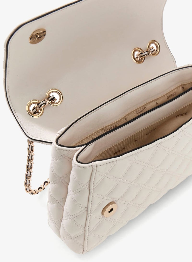 GUESS Giully II Convertible Flap Crossbody Bag - Image 3