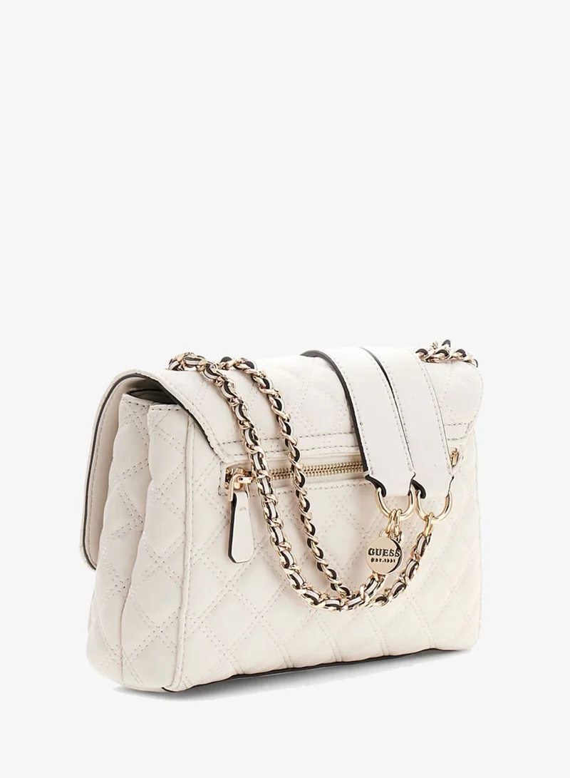 GUESS Giully Ii Convertible Flap Shoulder Bag