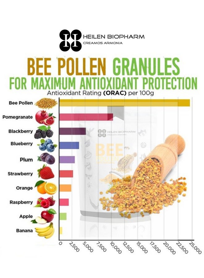 Heilen Biopharm Heilen Biopharm Natural Bee Pollen For Health Nourishment - 400 g Pack of 1  - Image 5