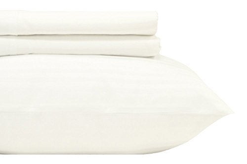 Royal Hotel Bedding Royal Hotel Bedding SplitKing Adjustable King Bed Sheets 5PC Solid White 100 Cotton 600ThreadCount Deep Pocket 