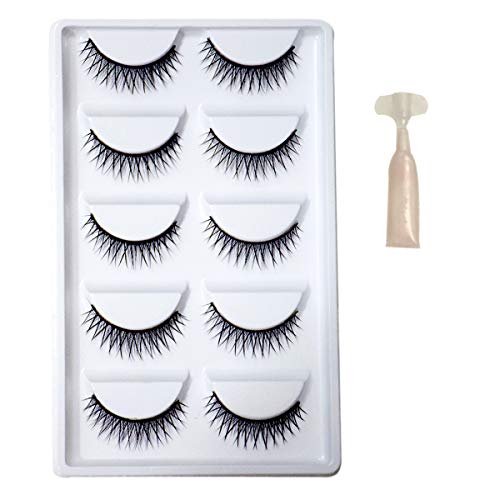 YEMIX Eyelash Set with Eyelash Glue - Magnetic Lashes & Reusable False Eyelashes for a Natural Look - Image 1