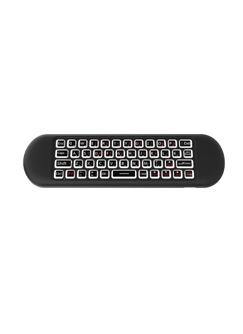 porodo Air Mouse Remote Mini Keyboard For TV Box and Projector Porodo - Black  - Image 2