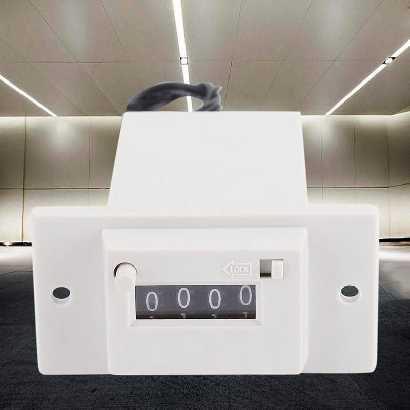 برنو CSK4 YKW 4 أرقام 0 9999 عداد صناعي إجمالي ميكانيكي عداد نبضات كهرومغناطيسي DC12V - Image 3