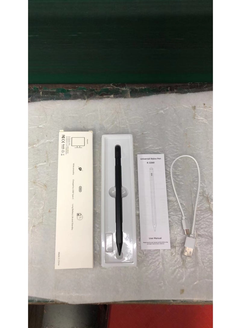 Beauenty 2nd Generation Stylus Pen with Wireless Charging Pencil Pro Plus For Apple iPad Pro 11/12.9, iPad Mini 6, iPad Air 4/5, compatible with iPads Air/Mini/Pro 2023 and below - Black Edition - Image 3