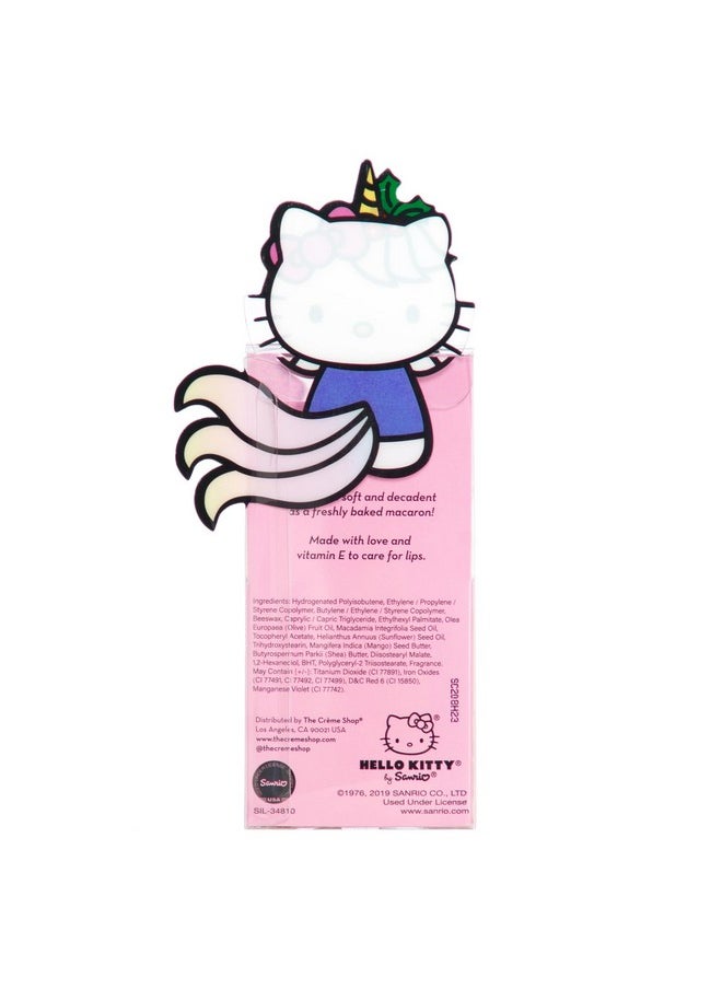 The Creme Shop - X Hello Kitty Macaron Lip Balm Korean Lip Balm With Shea Butter And Vitamin E Holiday Unicorn Winter Apple Pie - Image 1