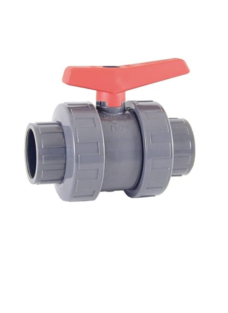 PVC Cepex PVC Heavy Duty Water Supply Pipe Fittings for Swimming Pool, Agriculture, Irrigation & Commercial Plumbing Use (1 Inch, Union Ball Valve (Anti Block))  - Image 2