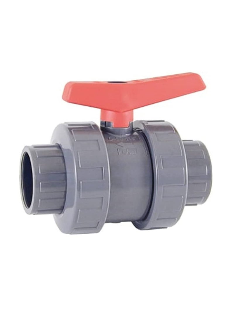 PVC Cepex PVC Heavy Duty Water Supply Pipe Fittings for Swimming Pool, Agriculture, Irrigation & Commercial Plumbing Use (1 Inch, Union Ball Valve (Anti Block))  - Image 3