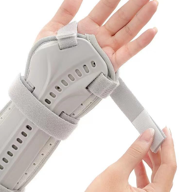 RousuMedi Kids Wrist Brace with Arm Sling Adult Wrist Support Brace Belt Youth Hand Immobilizer Children Night Support to Aid Sprains Strains Tendonitis Carpal Tunnel (Left hand, Small) - Image 3