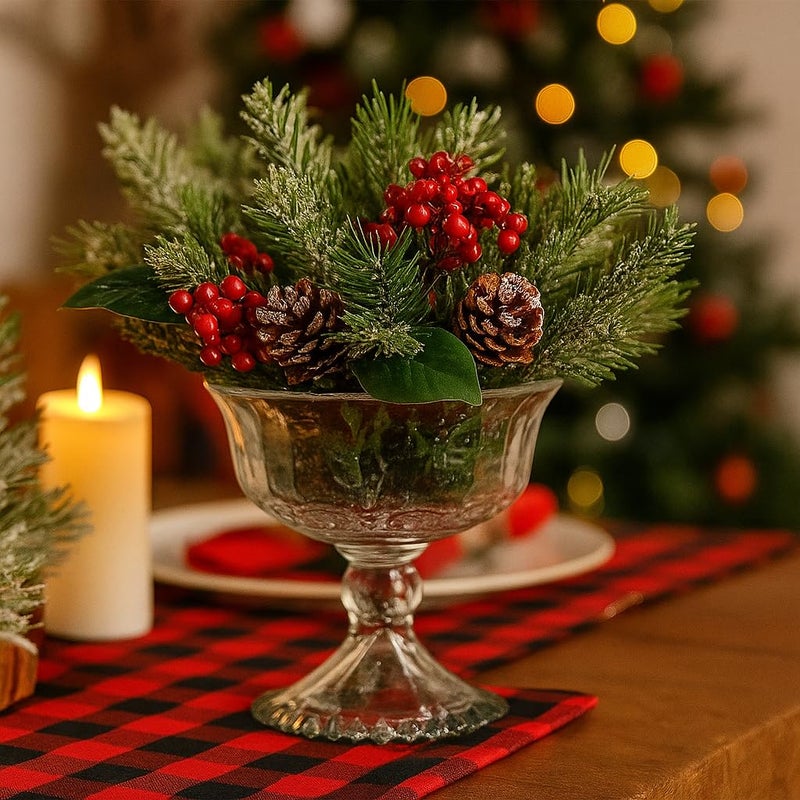 Koyal Wholesale 4.5 - Inch Antique Silver Glass Compote Bowl Pedestal Flower Bowl Centerpiece - Image 4