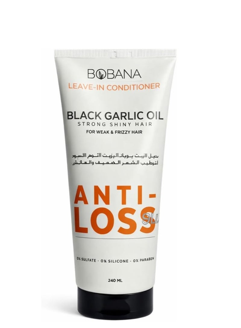 Bobana Oil Replacement for Hair 240 ml Garlic