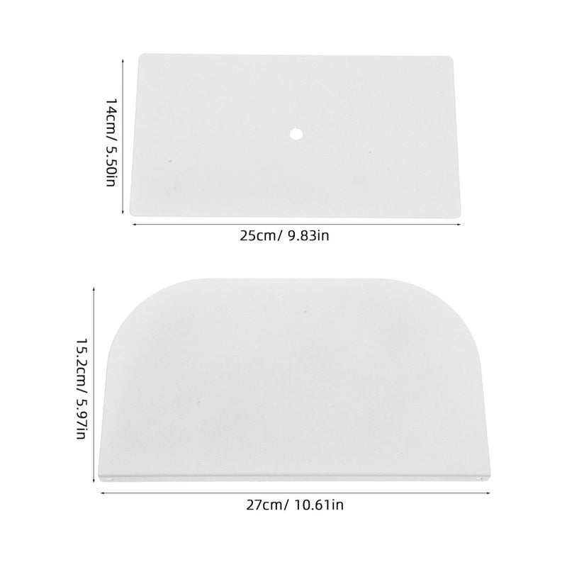 Monitor Mount Reinforcement Plate Set White with Grommet and C Clamp Installation Kit - Image 3