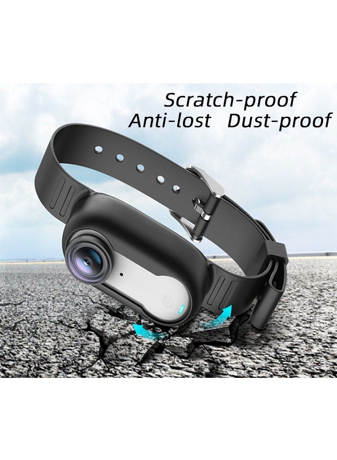 Muyixin سوار سيليكون لـ Insta360 GO3S، غلاف حماية سيليكون لكاميرا Insta360 GO 3S الملحقات - Image 3