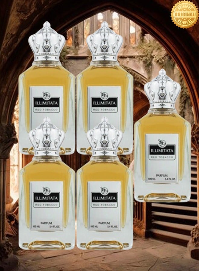 BL 5 Pieces Illimitata Red Perfume 100ml EDP - Image 1