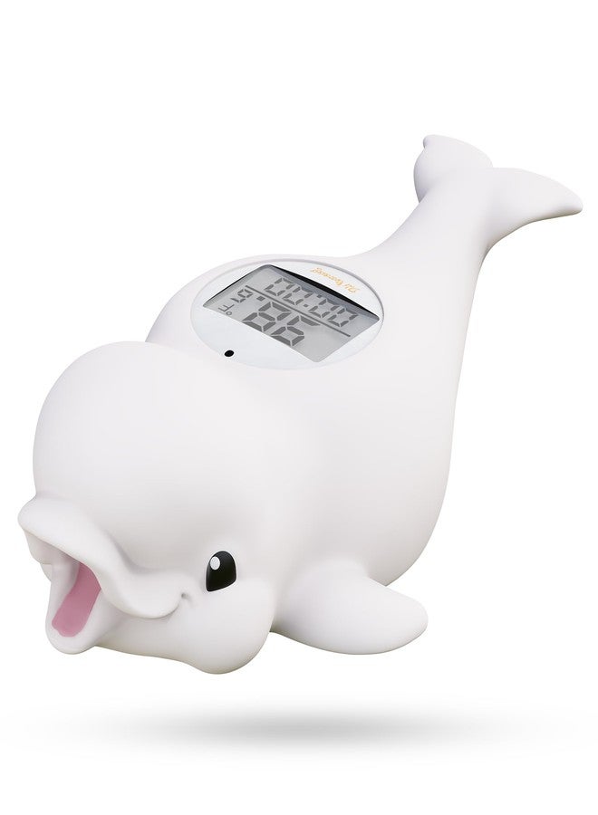 Doli Yearning Baby Bath Thermometer for Newborn & Infant - Floating Digital Water Temperature Monitor with Timer & LCD Display - Safe Bathing Essentials for New Moms - Image 1