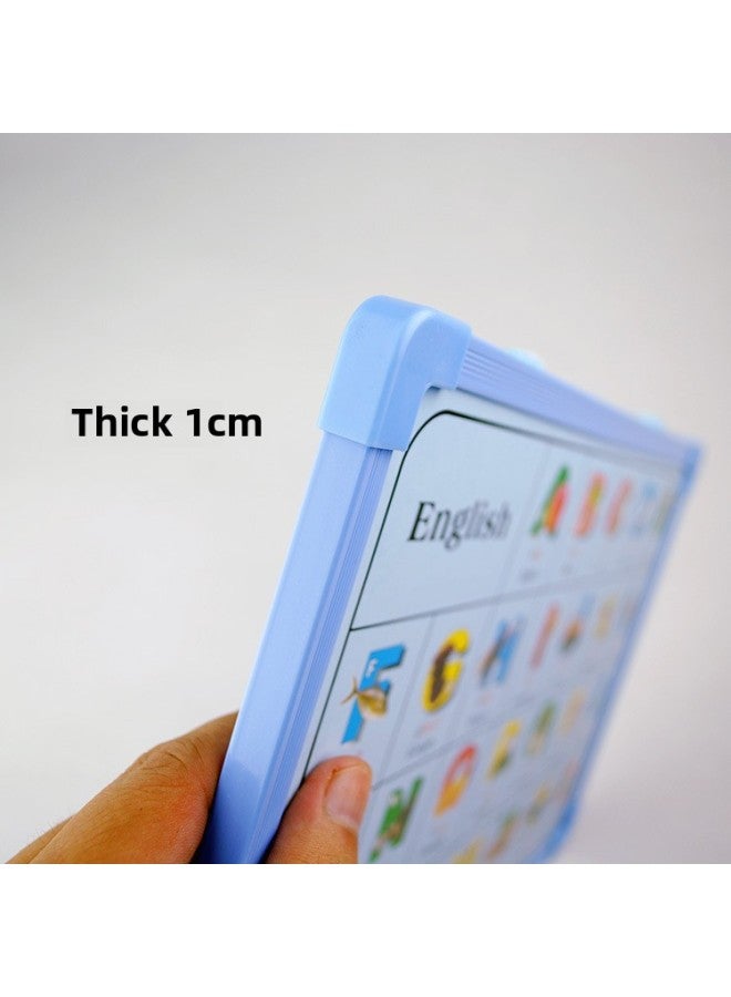 Whiteboard Magnetic Writing Board Home Children's English Alphabet Teaching Practice Blackboard Infant Baby Early Education Teaching Aids-Color:Blue - Image 4