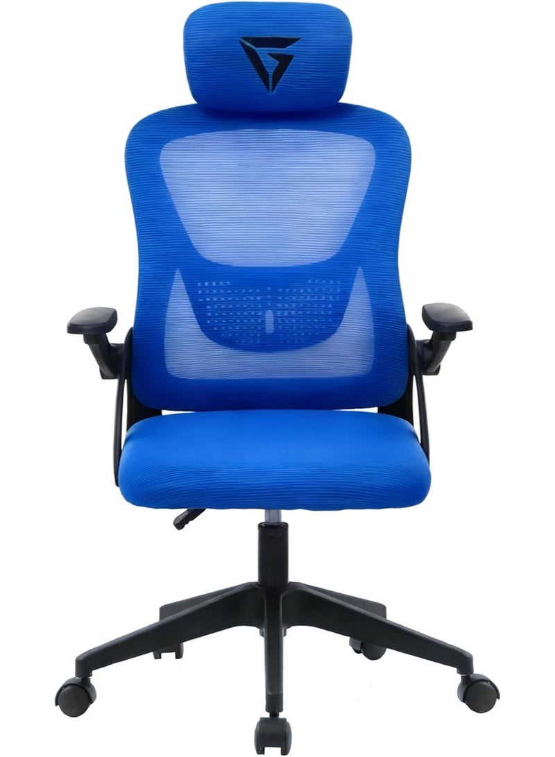 GamerTek Apex Champ V2 Gaming Chair - Blue Edition - Image 1