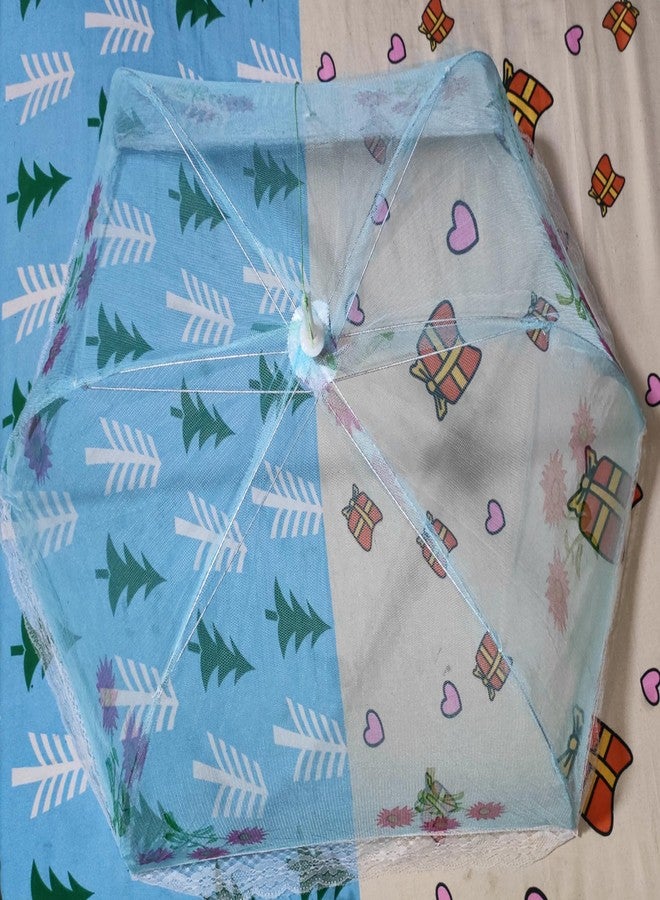 Ephemeral Portable Baby Mosquito Net, 0-12 Months, Free Standing, Bottomless Design, with Mesh and Microfiber Covers - Image 2