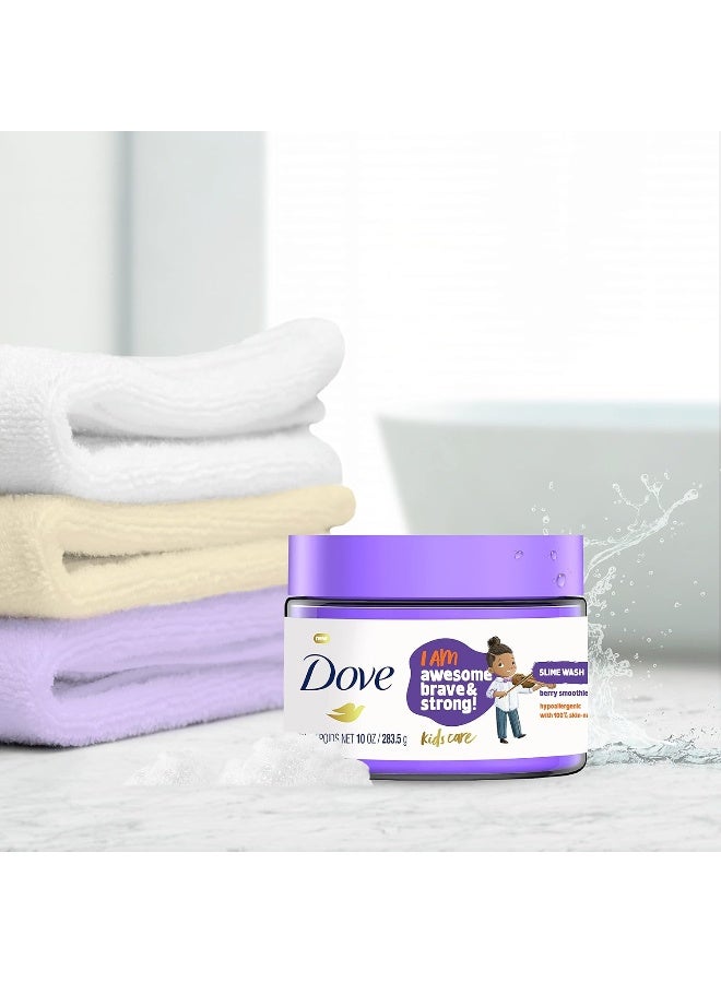 Dove Kids Care Slime Body Wash For Kids Berry Smoothie Hypoallergenic Skin Care 10 oz - Image 5