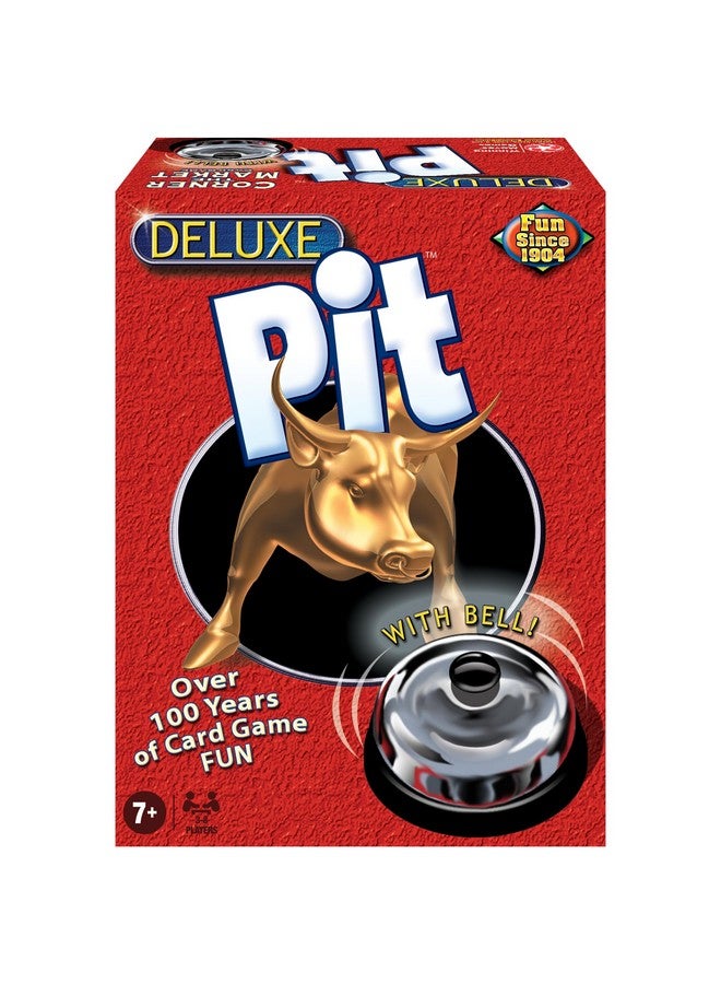 Winning Moves Deluxe Pit by Winning Moves Games USA, Loud and Raucous Party Game for 3 to 8 Players, Ages 7 and Up - Image 1