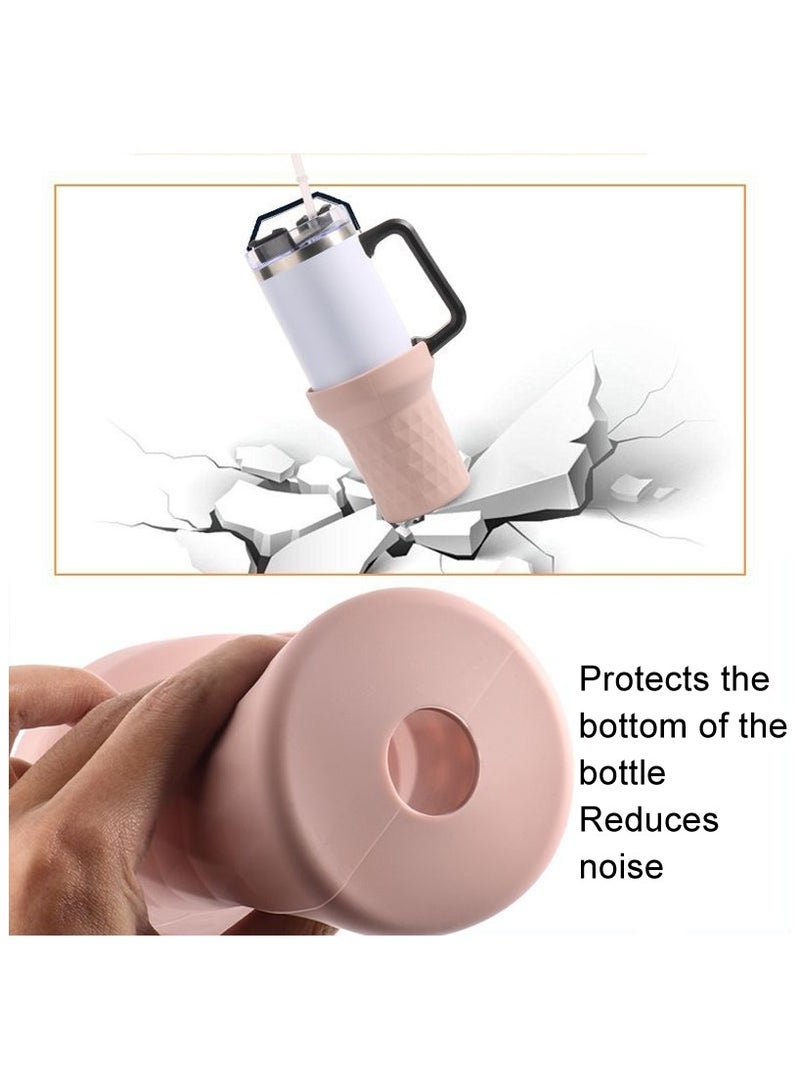 راكسوم غطاء حماية لكأس السيليكون، اللون: 30oz وردي - Image 1