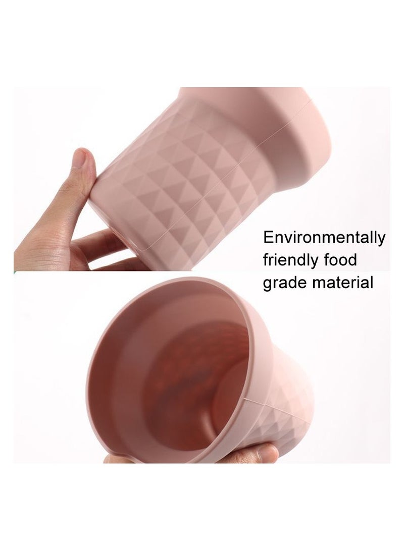 راكسوم غطاء حماية لكأس السيليكون، اللون: 30oz وردي - Image 2