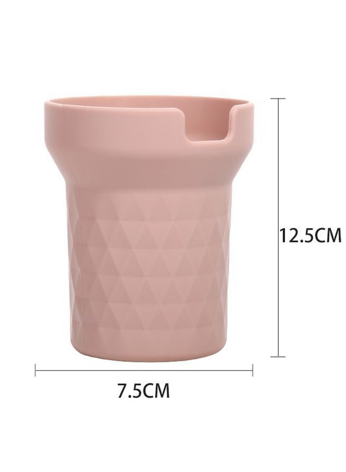 راكسوم غطاء حماية لكأس السيليكون، اللون: 30oz وردي - Image 3